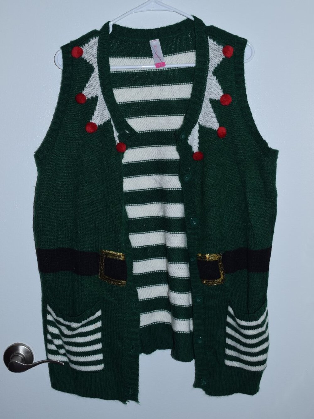 Christmas Elf Sweater Vest